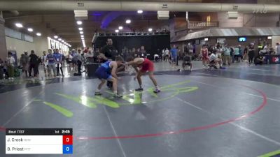 65 kg Cons 64 #2 - Jack Crook, New England Regional Training Center vs Briar Priest, Pittsburgh Wrestling Club