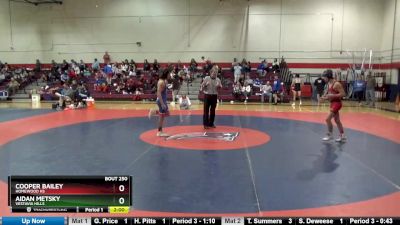 120 lbs Round 5 - Aidan Metsky, Vestavia Hills vs Cooper Bailey, Homewood Hs