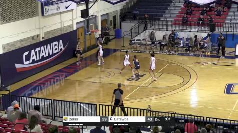 Replay: Coker vs Catawba | Feb 22 @ 5 PM