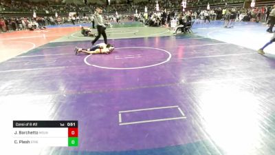 75 lbs Consi Of 8 #2 - Joey Barchetto, Mount Olive vs Chayce Plesh, Streaks Wrestling Club