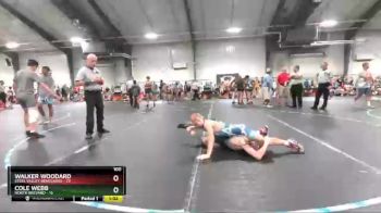 100 lbs Round 6 (8 Team) - Walker Woodard, Steel Valley Renegades vs Cole Webb, North Brevard
