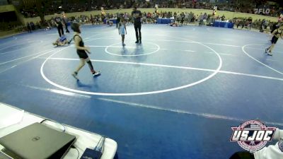 58 lbs Consi Of 8 #1 - Isaiah Navarrete, Randall Youth Wrestling Club vs Quentin Neal, Greater Heights Wrestling