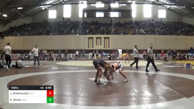 Match - Jacob Greenwood, Wyoming vs Andrew Alirez, Northern Colorado