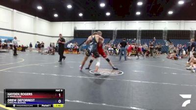 170 lbs Round 2 - Hayden Rogers, K-Vegas Elite vs Drew DeForrest, Carolina Reapers