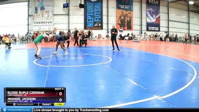 145 lbs Rd#11- 2:00pm Saturday - Eloise Ruple Czerniak, Lady Rangers vs MiAngel Jackson, Oklahoma Outlaws