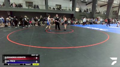 150 lbs Champ. Round 2 - Alexandros Kosmitis, CA vs Sean Price, WA