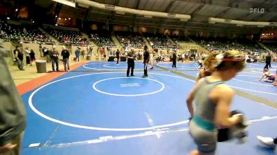 80 lbs Quarterfinal - SJ Wilson, Smith Wrestling Academy vs Camden Brackett, Dark Cloud Wrestling Club