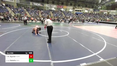 145 lbs Round Of 32 - Kingston Aguilar, Pumas vs Jayson Batalla, Greeley United