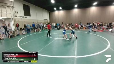 76-77 lbs Round 1 - Trace Olsen, Texas Eagle Wrestling Academy vs Ryker Pickard, FM Wrestling Club