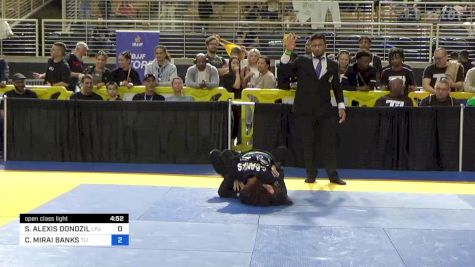 SADIE ALEXIS DONDZIL vs CIRA MIRAI BANKS 2024 Pan Jiu Jitsu IBJJF Championship