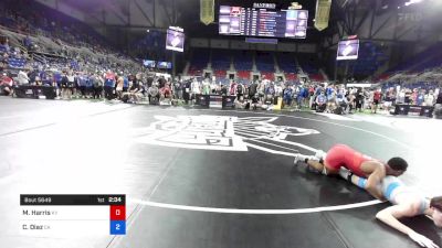 160 lbs Cons 64 #2 - Malachia Harris, Kentucky vs Christian Diaz, California