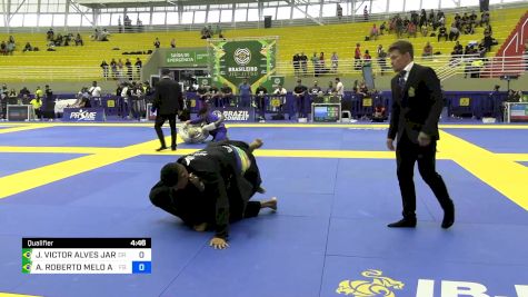 JOÃO VICTOR ALVES JARDIM vs ALESSANDRO ROBERTO MELO AMORIM 2024 Brasileiro Jiu-Jitsu IBJJF