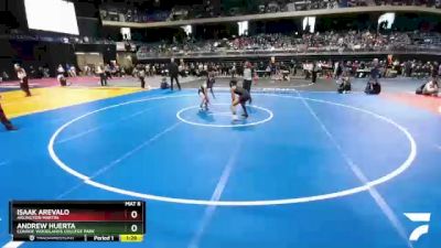 6A 113 lbs Semifinal - Isaak Arevalo, Arlington Martin vs Andrew Huerta, Conroe Woodlands College Park