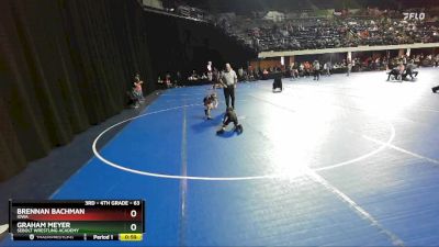 63 lbs Cons. Round 2 - Graham Meyer, Sebolt Wrestling Academy vs Brennan Bachman, Iowa