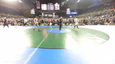 132 lbs Cons 32 #1 - Kyison Garcia, Utah vs Colson Hoffman, Georgia