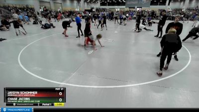 83 lbs Champ. Round 1 - Jaydyn Schommer, Nebraska Boyz Wrestling vs Chase Jacobs, Michigan West Wrestling Club