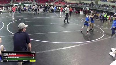 85 lbs Cons. Round 4 - Ezra Guyton, Nebraska vs Coy Herrington, NCYAC