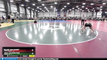 120 lbs Rd# 1 9:00am Friday - Blaze Van Gundy, Terps Xtreme vs Niko Colavecchio, Ranger WC