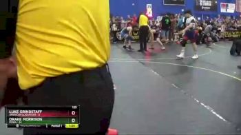 125 lbs Semis & 1st Wrestleback (8 Team) - Drake Morrison, POWA vs Luke Grindstaff, American Gladiators