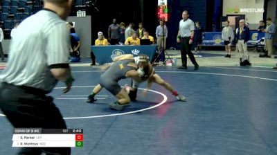 133 lbs Consi of 8 #2 - Scott Parker, Lehigh vs Rico Montoya, N. Colorado