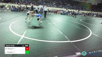 73 lbs Quarterfinal - Will Parcell, Piedmont vs Leo Farmen, Chickasha Youth Wrestling