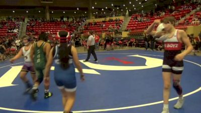 150 lbs Round 2 - Sofia Gray, SlyFox Wrestling Academy vs Andres Valencia, Omaha