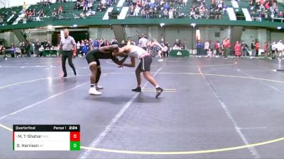 197 lbs Quarterfinal - Michael Tal-Shahar, Wisconsin vs Demond Harrison, Albion College