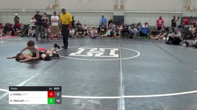 90 lbs Pools - Jacob Holley, Metro All-Stars vs Kellen Metcalf, Dayton Bandits - Gray