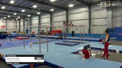 Cameron Bock - Parallel Bars, University of Michigan - 2021 April Men's Senior National Team Camp