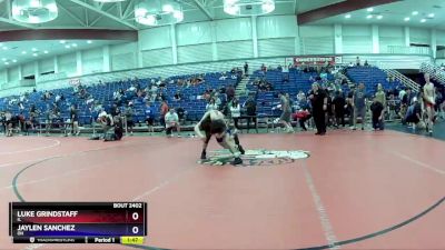 132 lbs Cons. Round 4 - Luke Grindstaff, IL vs Jaylen Sanchez, OH