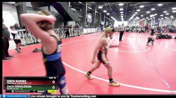 88 lbs Rd# 6- 9:00am Saturday Final Pool - Drew Barnes, Agression Legionaries vs Zach Donaldson, Minion Black
