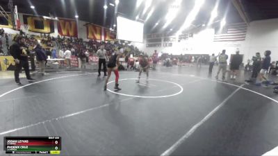 106 lbs Quarterfinal - Josiah Leyvas, La Serna vs Phoenix Cruz, La Mirada