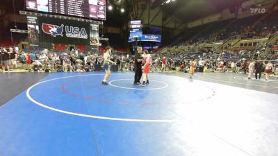 195 lbs Rnd Of 128 - Gary Reno, Ohio vs Brock Hacker, Georgia