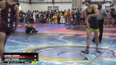 126 lbs Round 2 (4 Team) - Justin Travers, MOORE COUNTY BRAWLERS - GOLD vs Camden Herron, BEASTWORKS WRESTLING CLUB