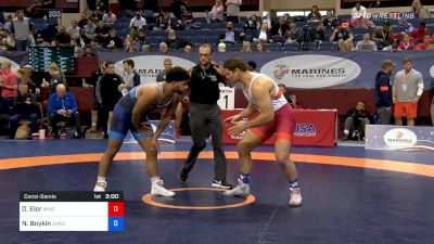 97 kg Consolation - Orry Elor, New York Athletic Club vs Nicholas Boykin, Sunkist Kids Wrestling Club