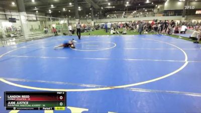 90/95 Champ. Round 2 - Jude Justice, Roundtree Wrestling Academy vs Landon Reed, Combat Athletics