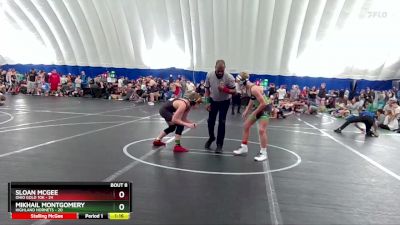 115 lbs Round 2 (8 Team) - Mikhail Montgomery, Highland Hornets vs Sloan McGee, Ohio Gold 10k