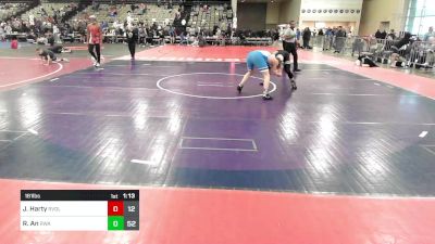 161 lbs Rr Rnd 2 - Jack Harty, Revival Orange vs Ronan An, Roundtree Wrestling Academy Black