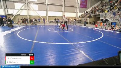 70 lbs Champ. Round 1 - Nicolas Estrada, Victory Wrestling-Central WA vs Payton Phelps, Oregon