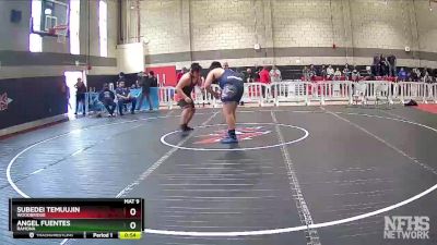 285 lbs Cons. Round 2 - Angel Fuentes, Ramona vs Subedei Temuujin, Woodbridge