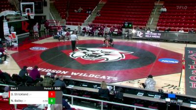 133 lbs Finals (2 Team) - Gable Strickland, Lock Haven vs Nasir Bailey, Little Rock