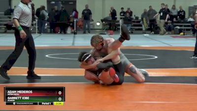 184 lbs Cons. Round 4 - Adam Medeiros, Heidelberg vs Garrett Iobe, Albion