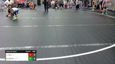 52 lbs Semis (4 Team) - Brock Barber, Seagull vs Jalen Van, Scorpions