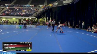 85 lbs 5th Place Match - Jayce Leclaire, X-Factor Elite vs Joshua Sanders, Red Cobra