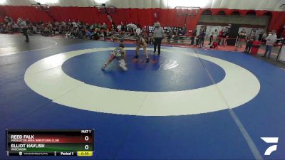 187 lbs Round 3 - Reed Falk, Middleton Area Wrestling Club vs Elliot Havlish, Wisconsin