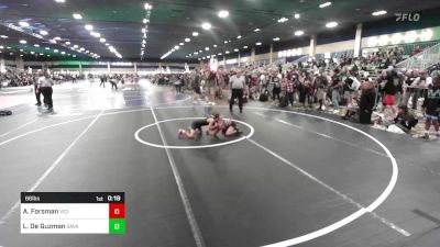 66 lbs Consi Of 8 #1 - Axel Forsman, Vici WC vs Logan De Guzman, Savage House WC