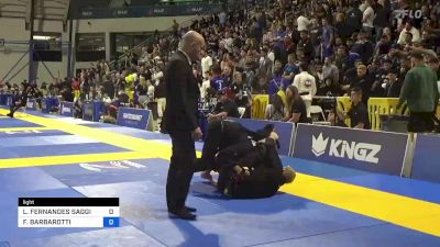 LEONARDO FERNANDES SAGGIORO vs FABRICIO BARBAROTTI 2023 World Jiu-Jitsu IBJJF Championship