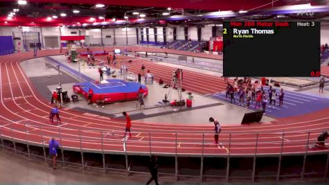 Men's 200m, Finals 3