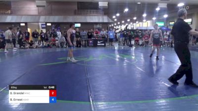 65 kg Rnd Of 128 - Gage Grandel, MWC Wrestling Academy vs Brody Ernest, Askren Wrestling Academy