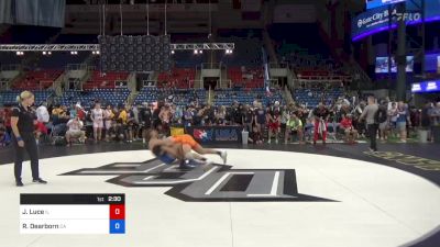 170 lbs Rnd Of 128 - Jacob Luce, Illinois vs Ryder Dearborn, California